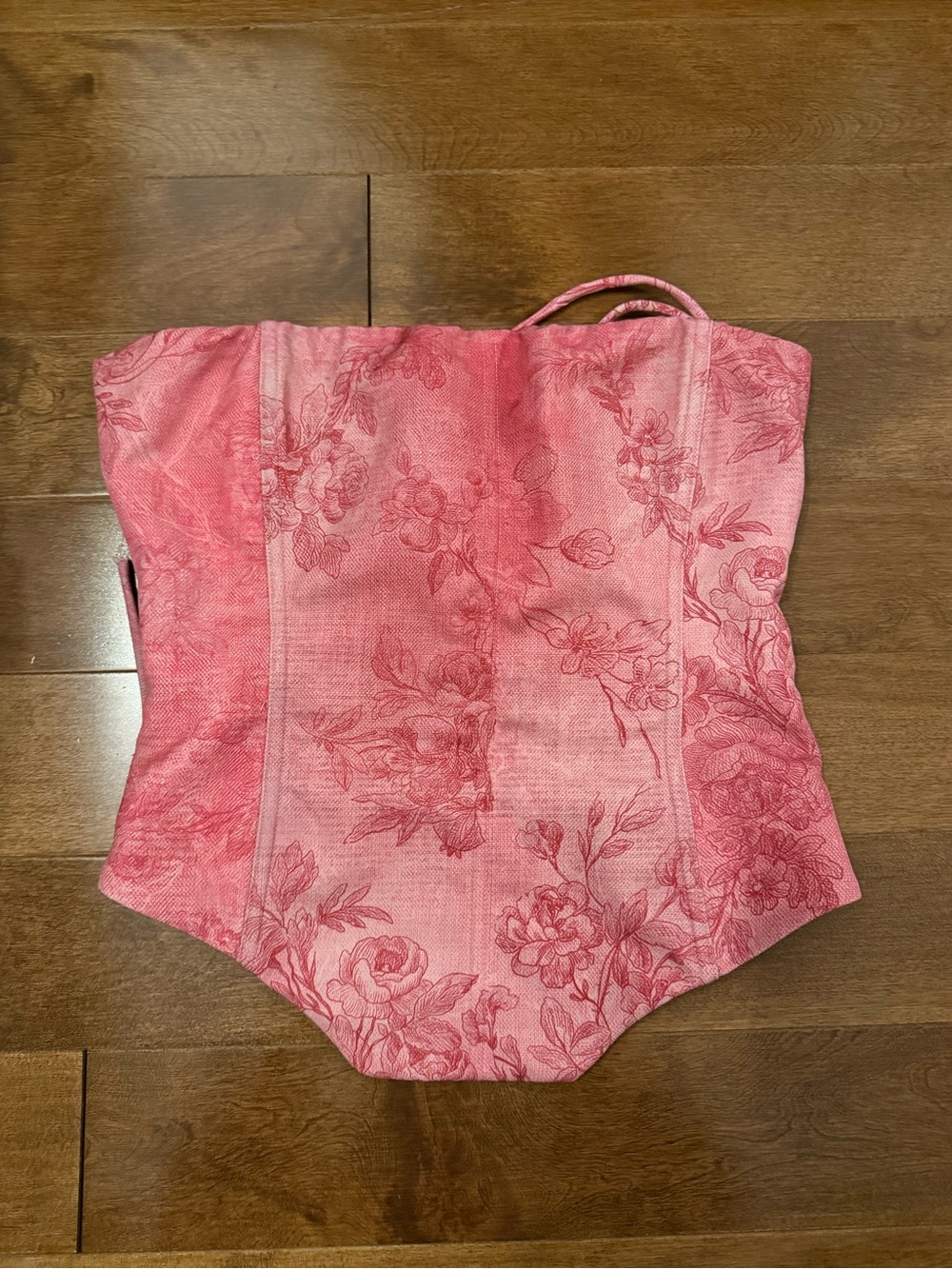 Pink floral corset - Whitefox